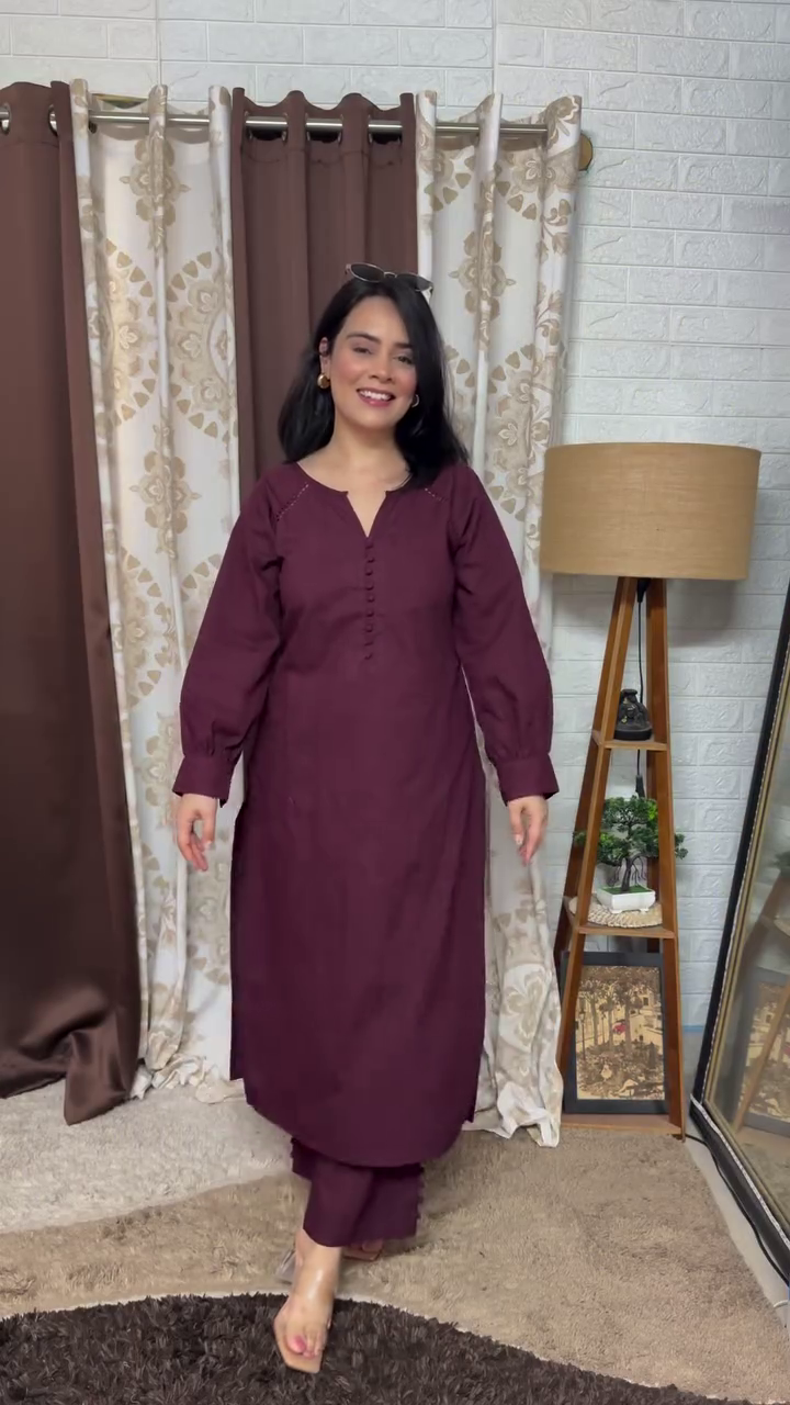 Teal Floral Printed Kurta Set