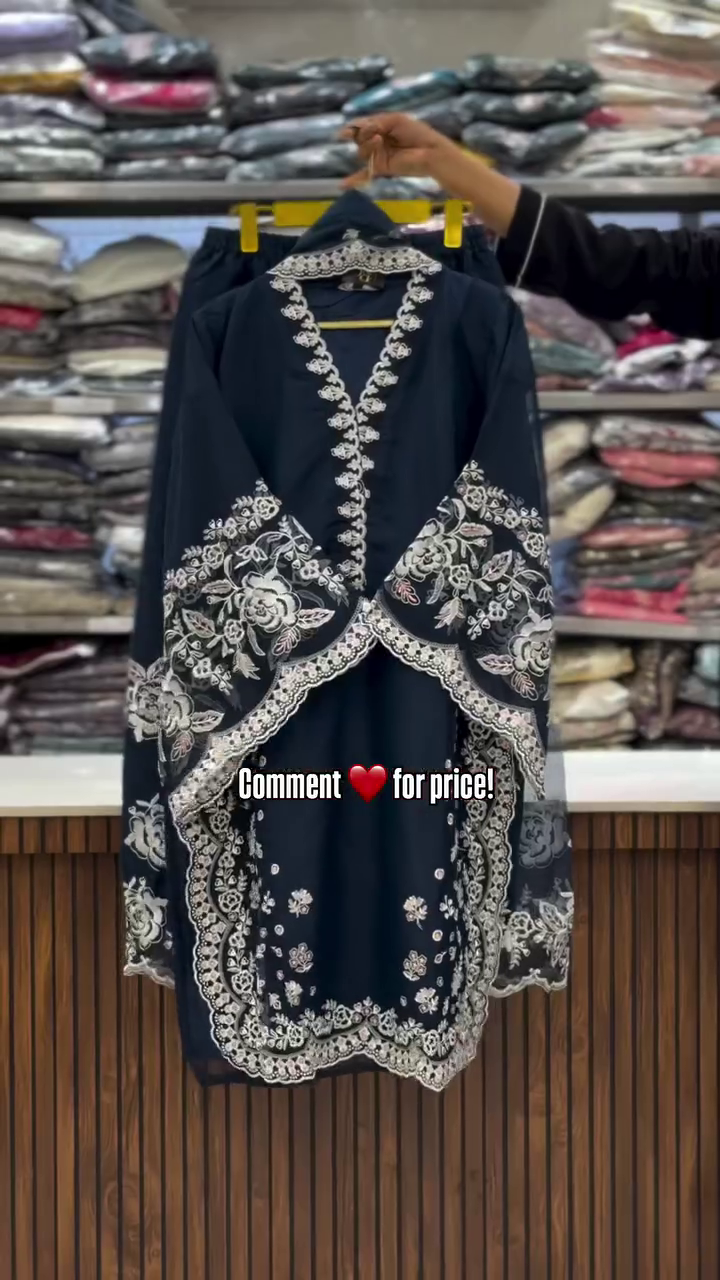 Wine Maroon Heavy Embroidered Festive Kurti