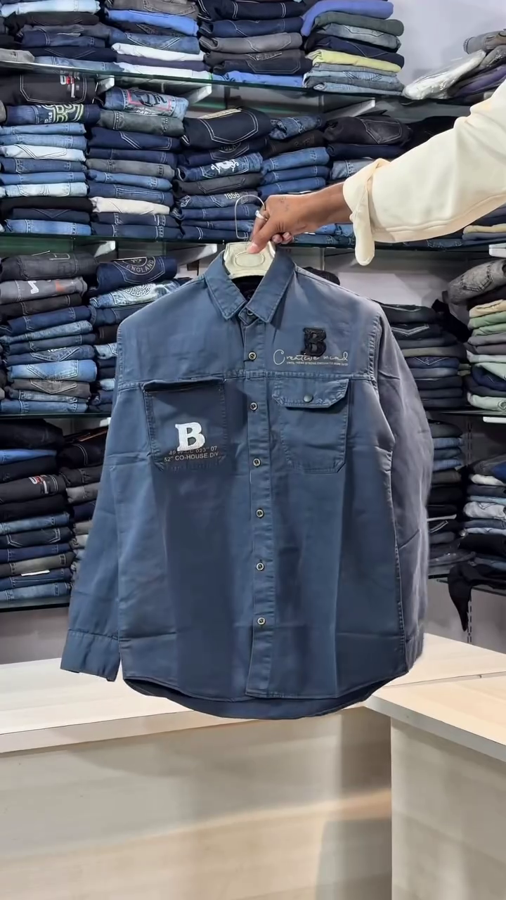 Classic Olive Green Utility Shirt