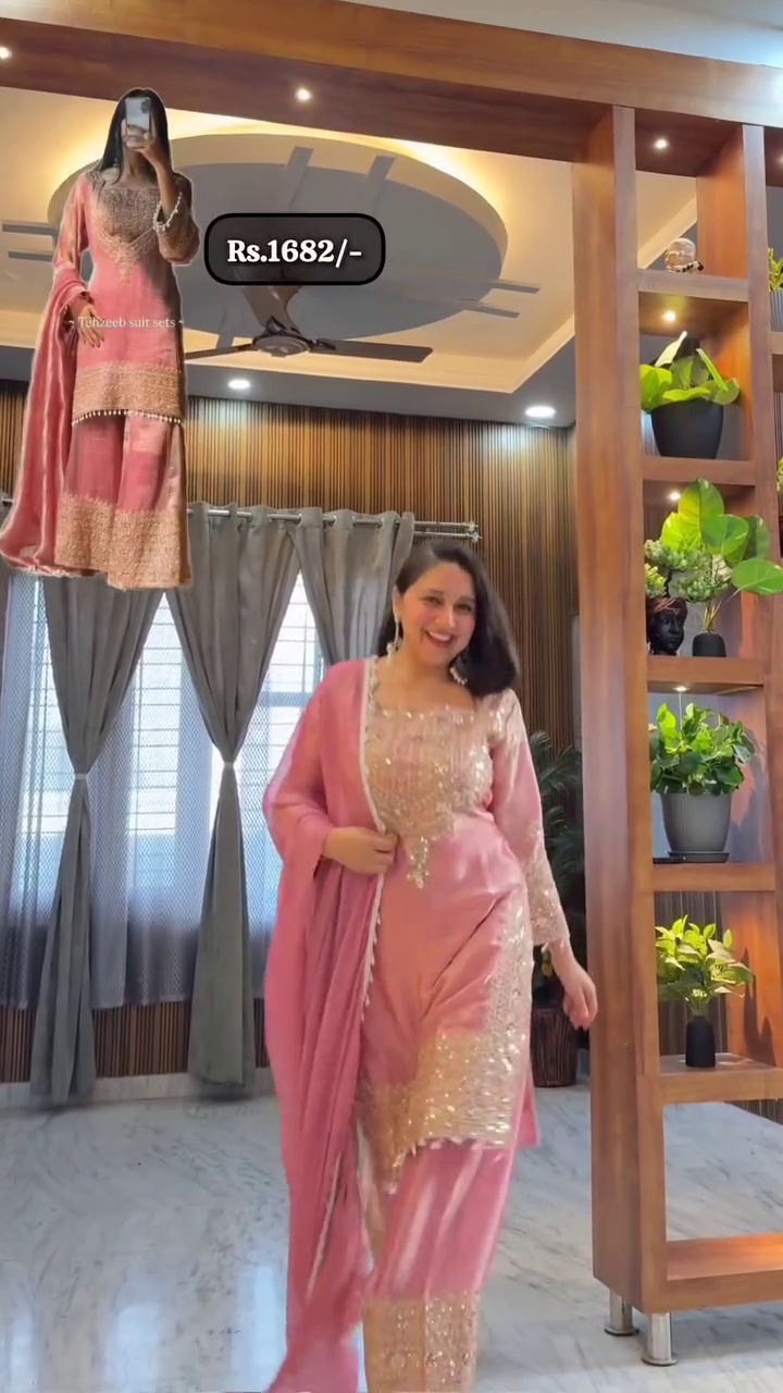 Black Sequin Party Suit