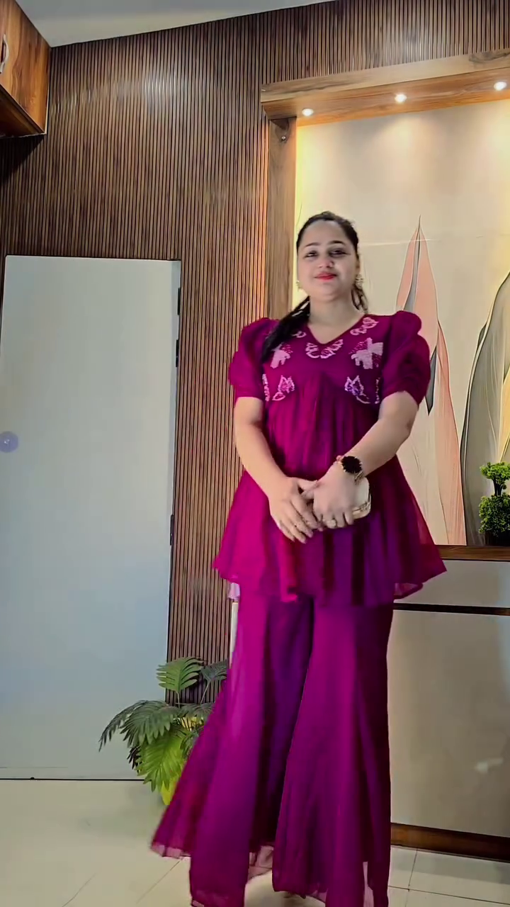 Black Floral Co-Ord Set