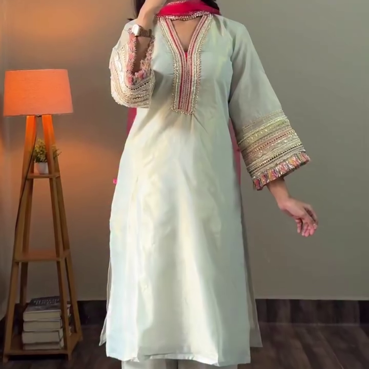 Ivory Grace Ethnic Kurta