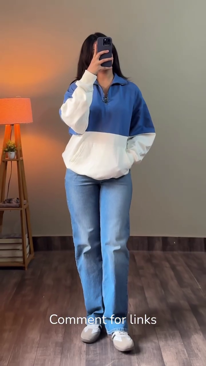 Purple Pop Cropped Hoodie