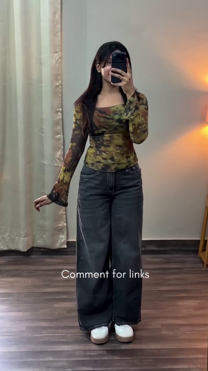 Classic Cargo Denim Pants