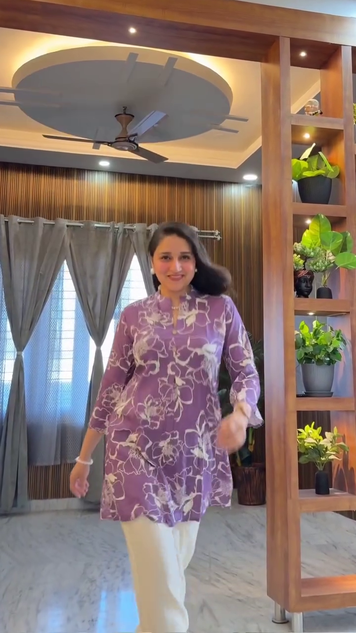 Ivory Indigo Fusion Co-ord