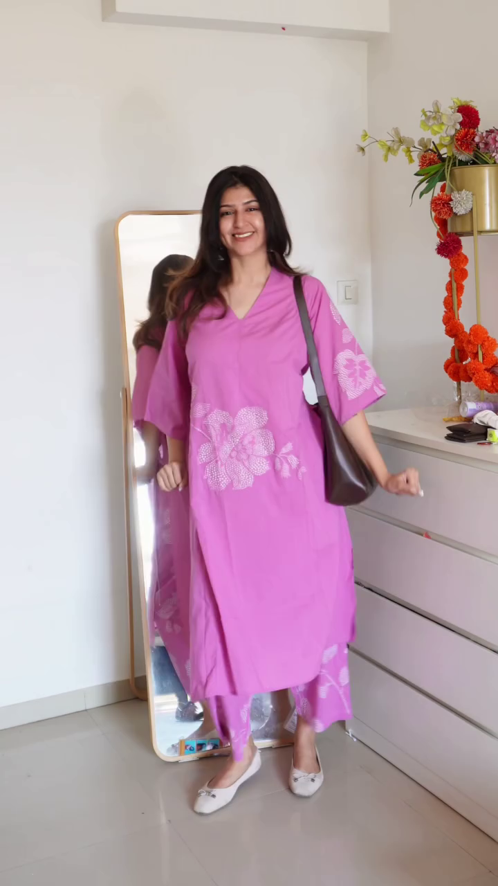 Blossom Pink Comfort Kurta Set