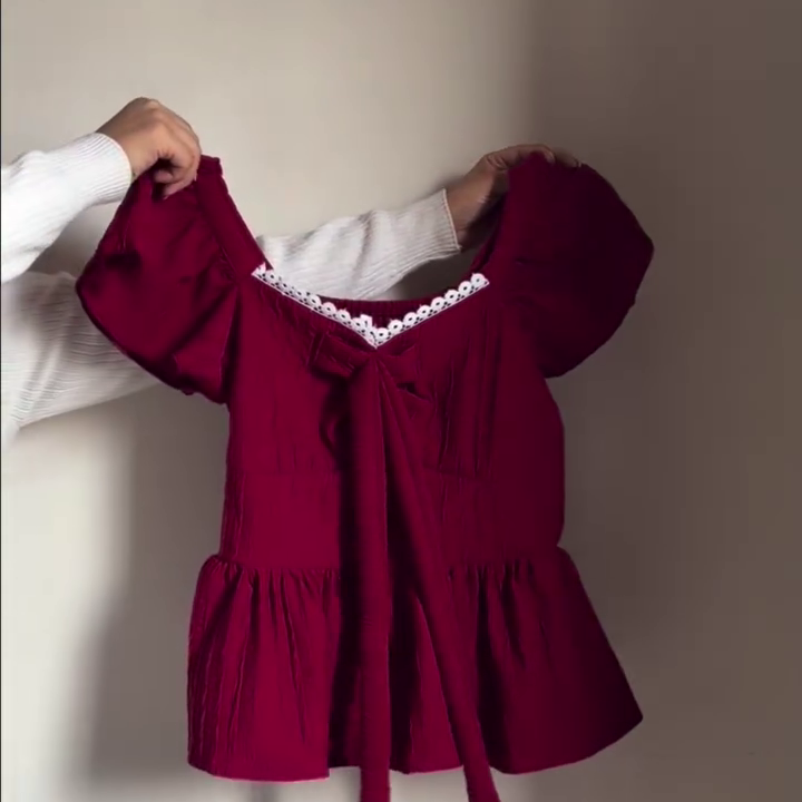 Olive Fusion Kurta with Denim