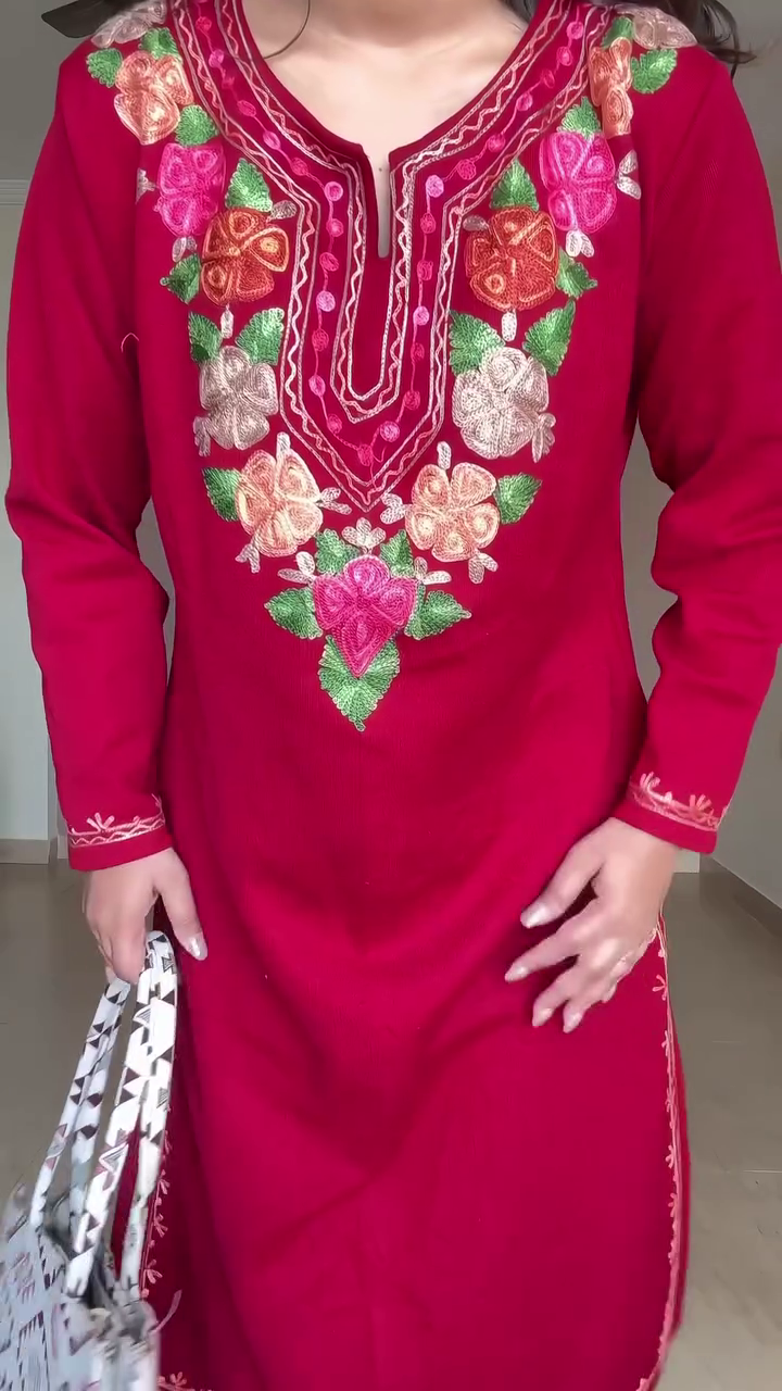 Olive Fusion Kurta