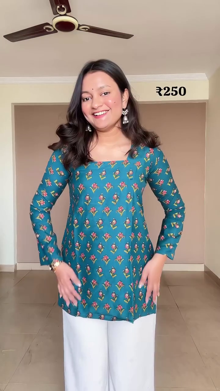 Crimson Ethnic Flare Dress