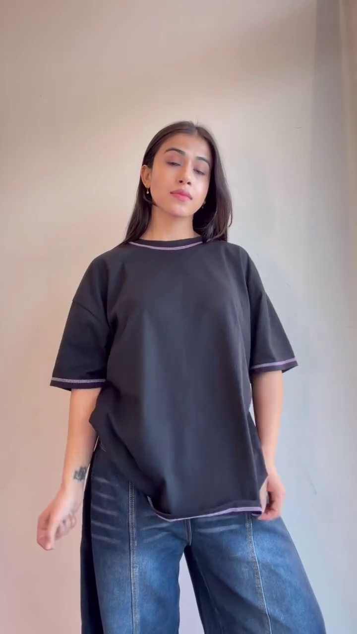 Urban Black Graphic Tee