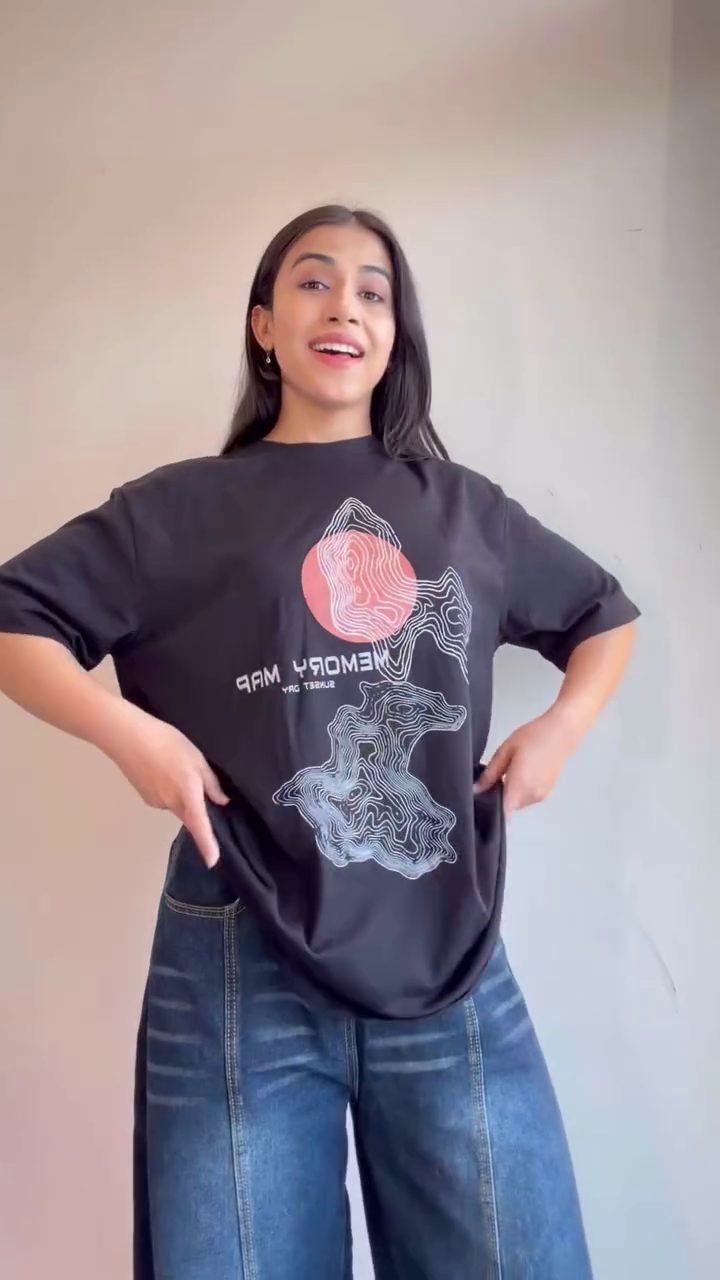 Urban Black Graphic Tee