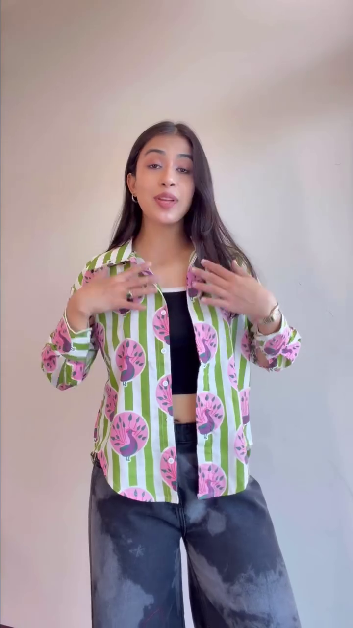 Soft Lilac Layered Shirt