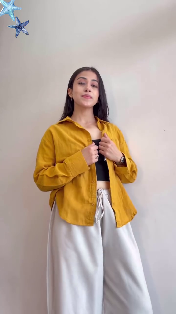 Minimal Beige Relaxed Fit