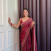 1005 (5) Black Sequin Saree