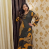 Deep Purple Printed Kurta Set