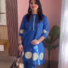 1059 (1) Blue Printed Kurta Set