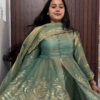 1092 (4) Elegant Teal Sharara Set – Perfect Wedding Guest Outfit from Meesho