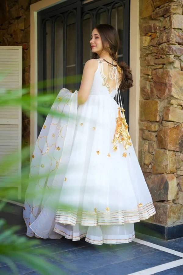 1210_1.jpg Light Ivory Soft Chiffon Kurta Set with Hand Gotta Work