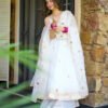 1210_3.jpg Light Ivory Soft Chiffon Kurta Set with Hand Gotta Work