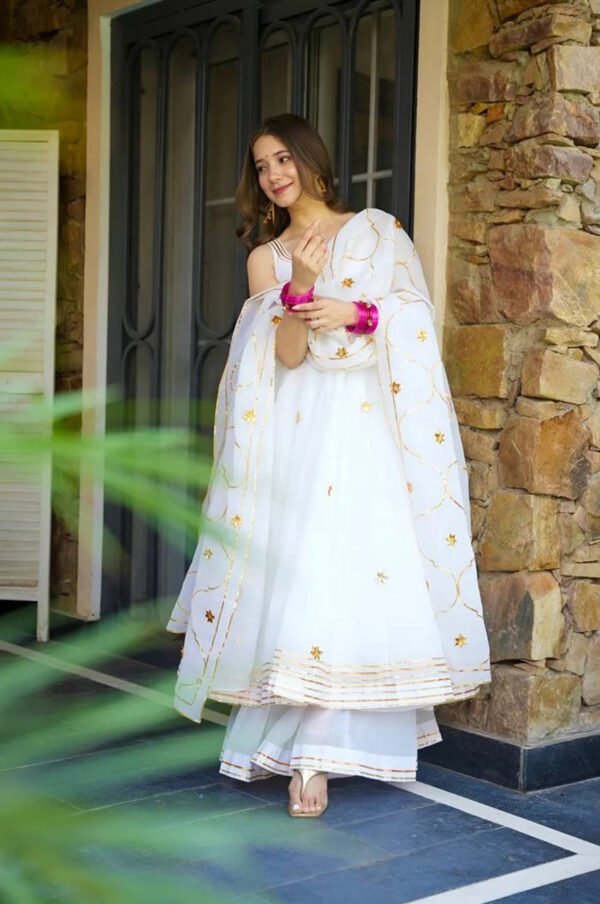 1210_3.jpg Light Ivory Soft Chiffon Kurta Set with Hand Gotta Work
