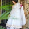 1210_4.jpg Light Ivory Soft Chiffon Kurta Set with Hand Gotta Work