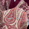 34 (5) Elegant Maroon Co-Ord Set with Heavy Kashmiri Pashmina Shawl