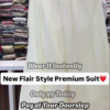 39 (7) Designer Flared Party Wear Suit Set