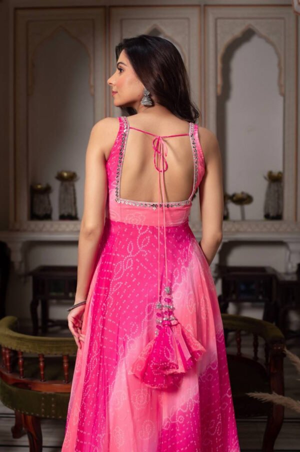 5952_1.jpg Pink Multi-Shade Anarkali Suit Set