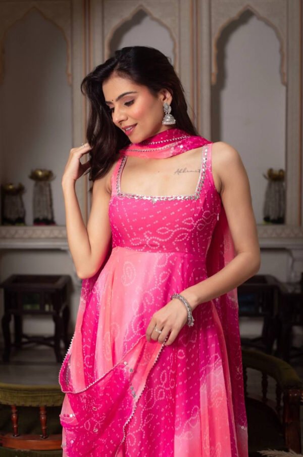 5952_2.jpg Pink Multi-Shade Anarkali Suit Set