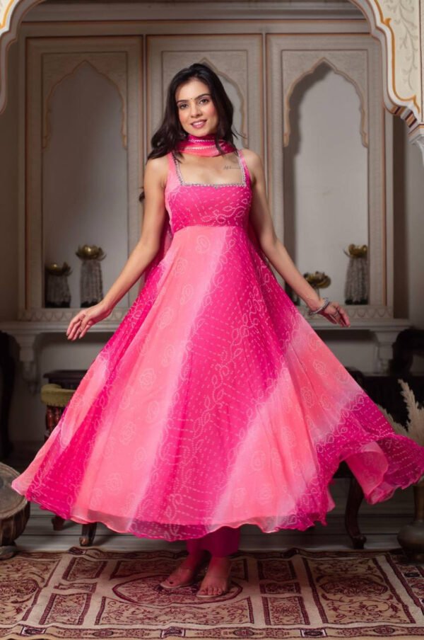 5952_3.jpg Pink Multi-Shade Anarkali Suit Set