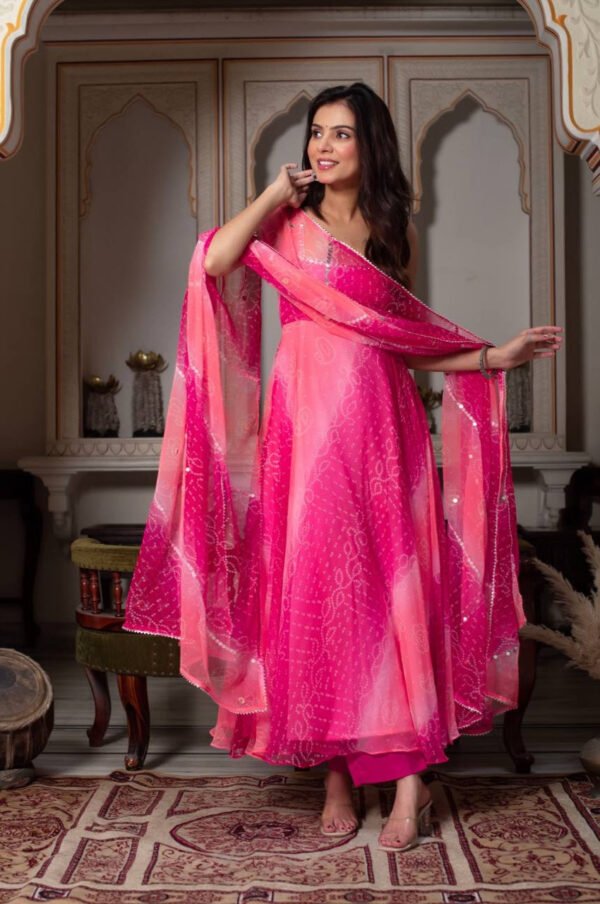 5952_4.jpg Pink Multi-Shade Anarkali Suit Set
