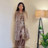 Red Ethnic Suit Set with Dupatta