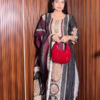 957 (5) Red Silk Ethnic Suit Set with Dupatta