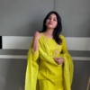 Yellow Embroidered Kurta Set