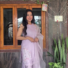 Mauve Sharara Suit Set