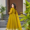AC-1221_3.jpg Mustard Color Gotta Work Palazzo Suit Set