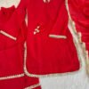Red Color Farsi Style Salwar Suit
