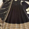 DN-569BLACK_1.jpg Black Color Gotta Work Anarkali Suit