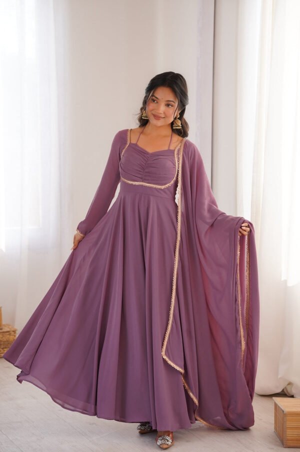 IMG_4292.jpg Mauve Pink Fox Blooming Georgette Anarkali
