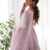 KB-261PINK_2.jpg Trendy Pink Floral Anarkali Suit Set with Dupatta - Modern & Beautiful