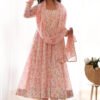 KB-284_3.jpg Pink Flower Printed Anarkali Suit Set
