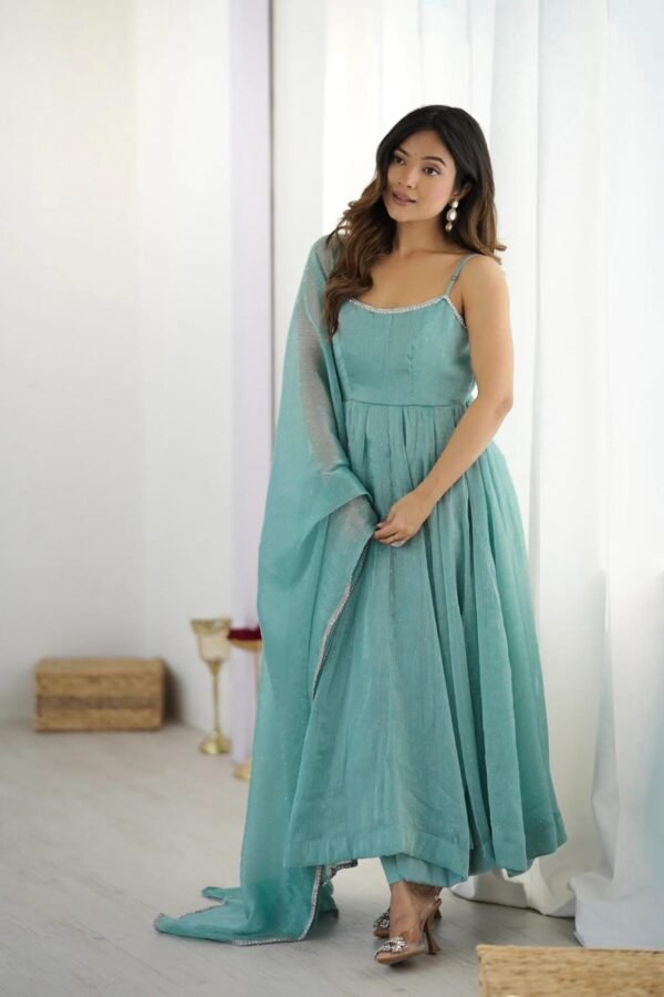 KB-287_2.jpg Powder Blue Anarkali Suit with Swarovski Work