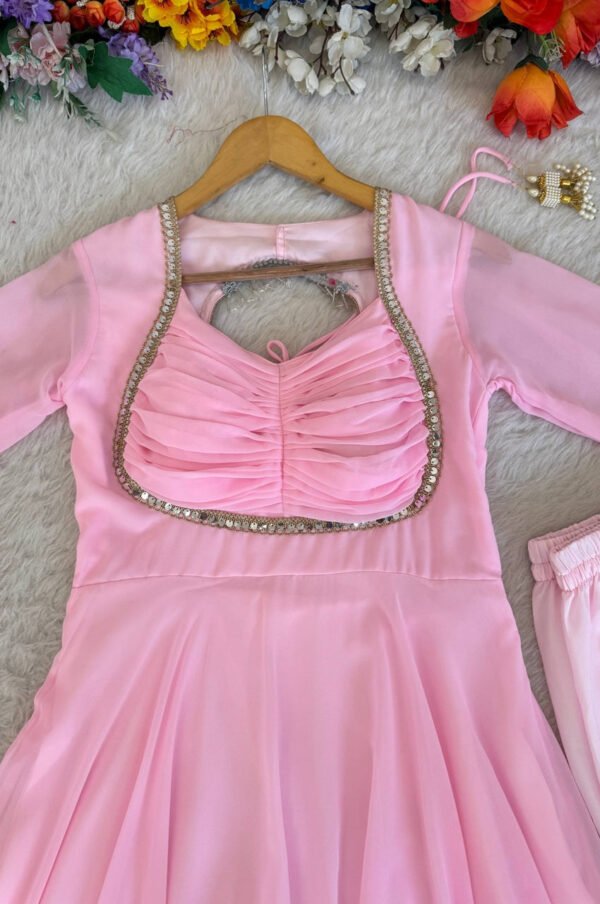 MBLDN-559Babypink_2.jpg Pink Fancy Anarkali Gown Set