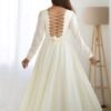 NKB-45WHITE_6.jpg White Vichitra Silk Anarkali Suit with Rani Pink Heavy Dupatta