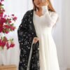 NKB-45_5.jpg Black Vichitra Silk Anarkali Suit Set