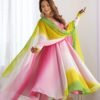 NKB-51MULTICOLOR_3.jpg Stunning Multi-Color Fox Georgette Anarkali Suit