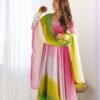 NKB-51MULTICOLOR_4.jpg Stunning Multi-Color Fox Georgette Anarkali Suit
