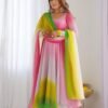 NKB-51MULTICOLOR_5.jpg Stunning Multi-Color Fox Georgette Anarkali Suit
