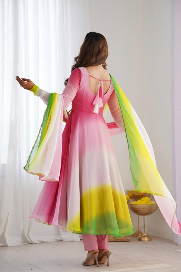 NKB-51MULTICOLOR_6.jpg Stunning Multi-Color Fox Georgette Anarkali Suit