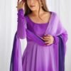 NKB-51PURLE_1.jpg Royal Purple Soft Georgette Anarkali Suit Set